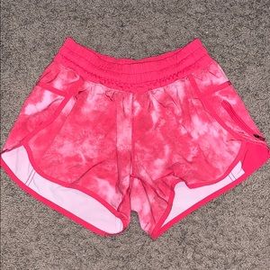 Pink Lululemon Shorts